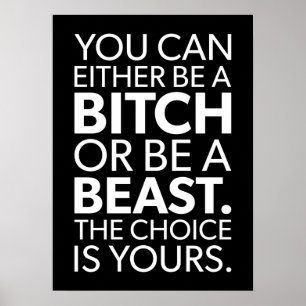 Póster Éxito y Poster motivacional del gimnasio