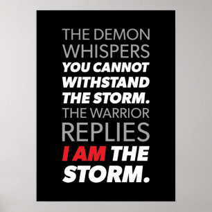 Póster Éxito y Poster motivacional del gimnasio