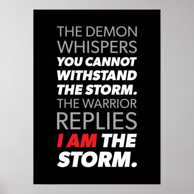 Póster Éxito y Poster motivacional del gimnasio (Frente)