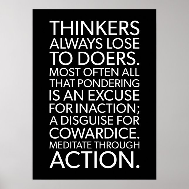 Póster Éxito y Poster motivacional del gimnasio (Frente)