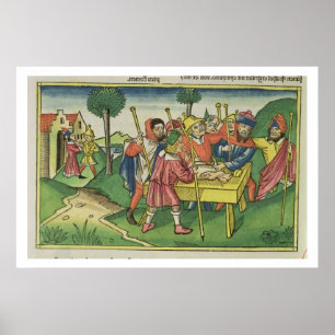 Póster Éxodo 12 La primera Pascua, desde el 'Nuremberg