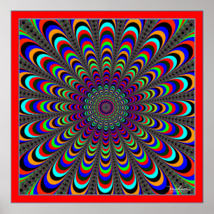 Póster Expandiendo negro