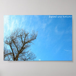 Póster Expandir tus horizontes