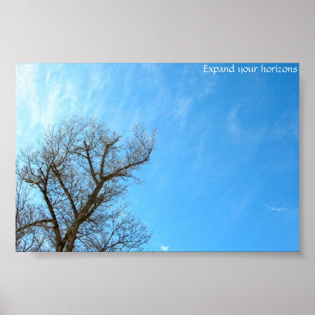 Póster Expandir tus horizontes (Frente)