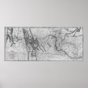 Póster Expedición de Lewis y de Clark