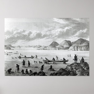 Póster Expedición que atraviesa Point Lata en el