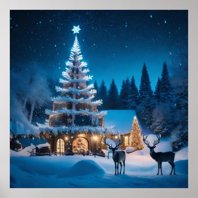 Póster Experimenta la magia de los Navidades (Frente)