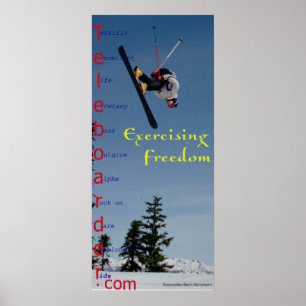 Póster Experimentación de la libertad