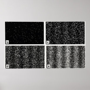 Póster Experimento de doble hendidura