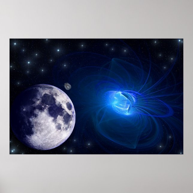 Póster Experimento de tiempo: ligero error de cálculo -20 (Frente)