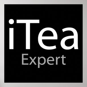 Póster Experto en té (Experto en TI)