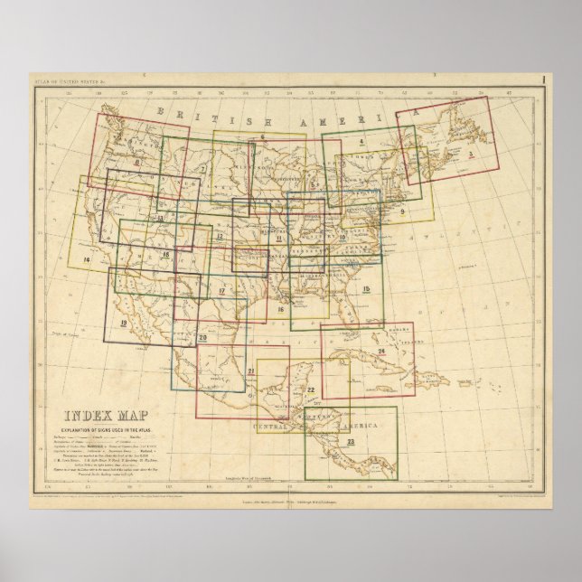 Póster Explicación de los Rótulos utilizados en el Atlas  (Frente)