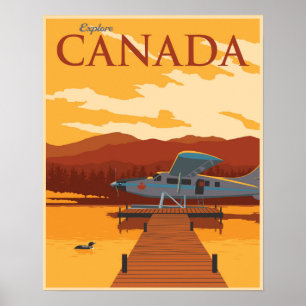 Póster ¡Explora Canadá!