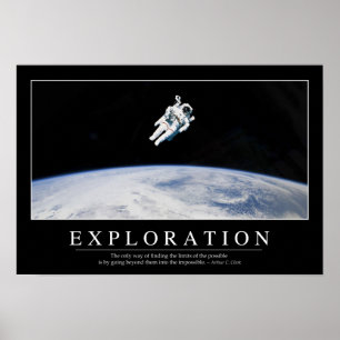 Póster Exploración: Inspiradora cita 1