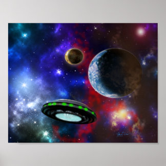 Póster Exploración profunda (10x8)