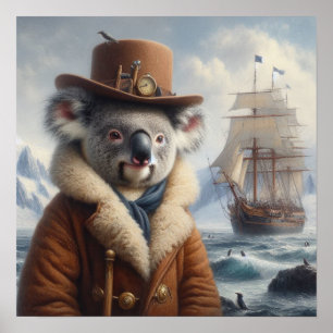 Póster Explorador del Ártico de Koala