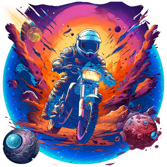 Póster Explorando el Espacio (Exploring Space, Enriching Life)