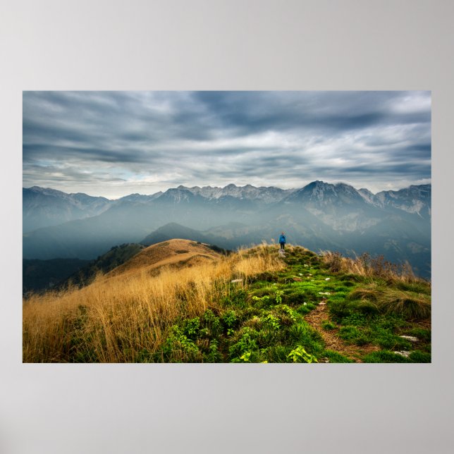 Póster Explorando nuevos lugares (Frente)