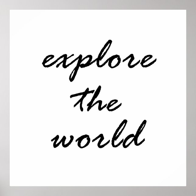 Póster Explorar (Frente)