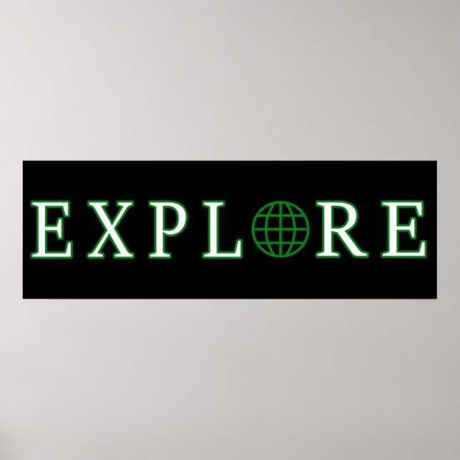 Póster Explorar (Frente)
