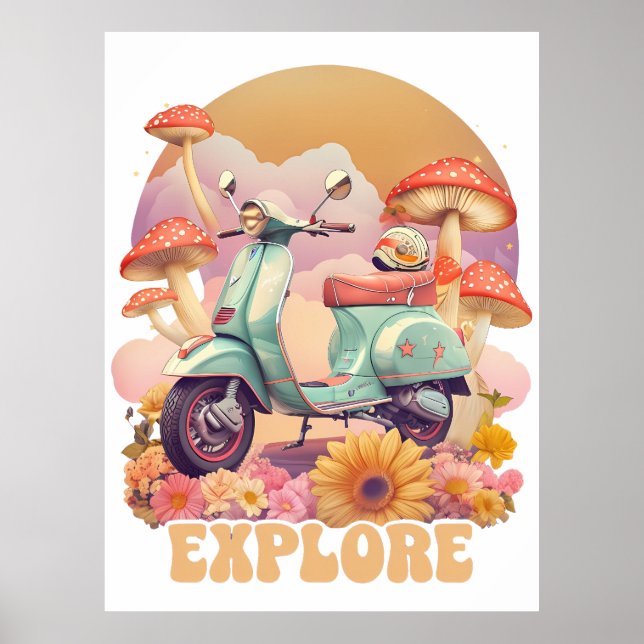 Póster Explorar (Frente)