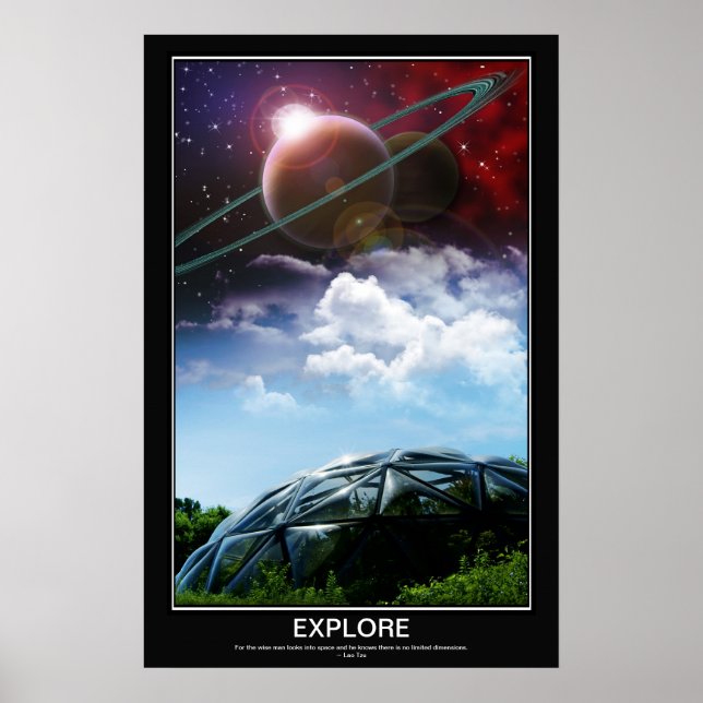 Póster Explorar (Frente)