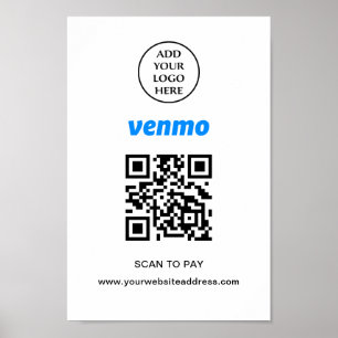 Póster Explorar para pagar el logotipo de la empresa empr