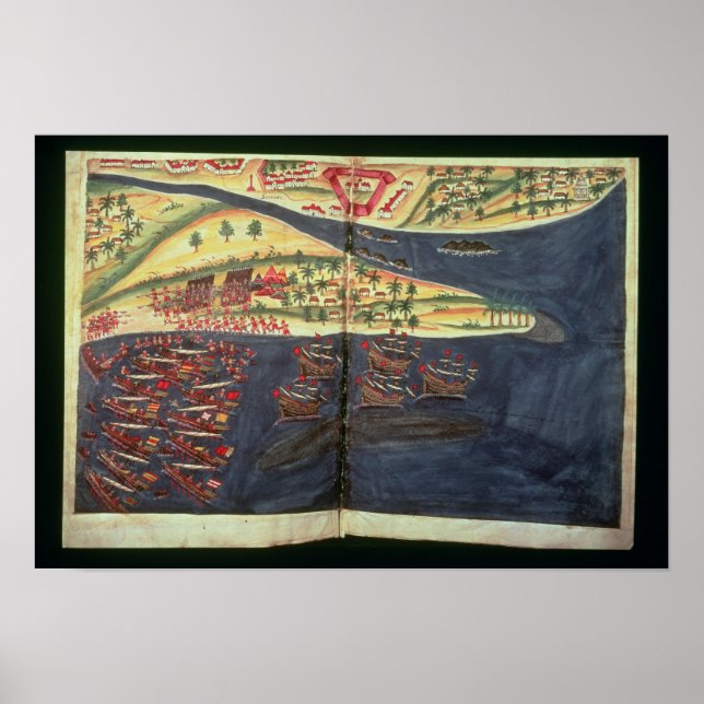 Póster Exploration map of Surat (Frente)