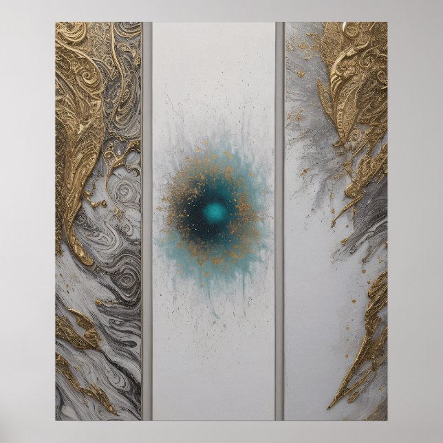 Póster Exploring Abstracts (Frente)