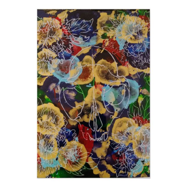 Póster Explosión de Bobcat en el arco iris (Anverso)