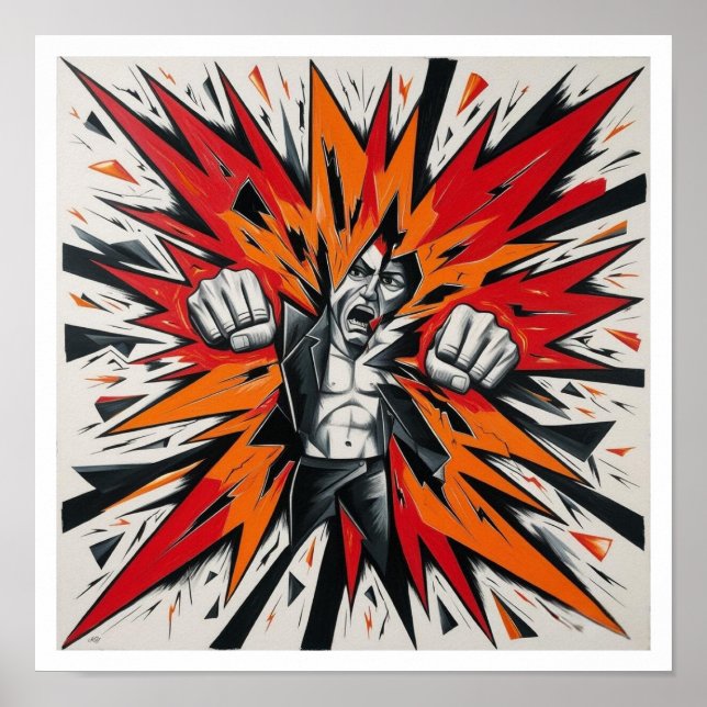 Póster Explosión de eco (Frente)