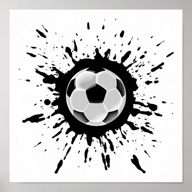 Póster Explosión de fútbol (Frente)