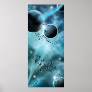 Póster Explosión de la galaxia