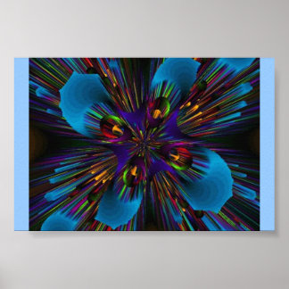 Póster Explosión de matriz