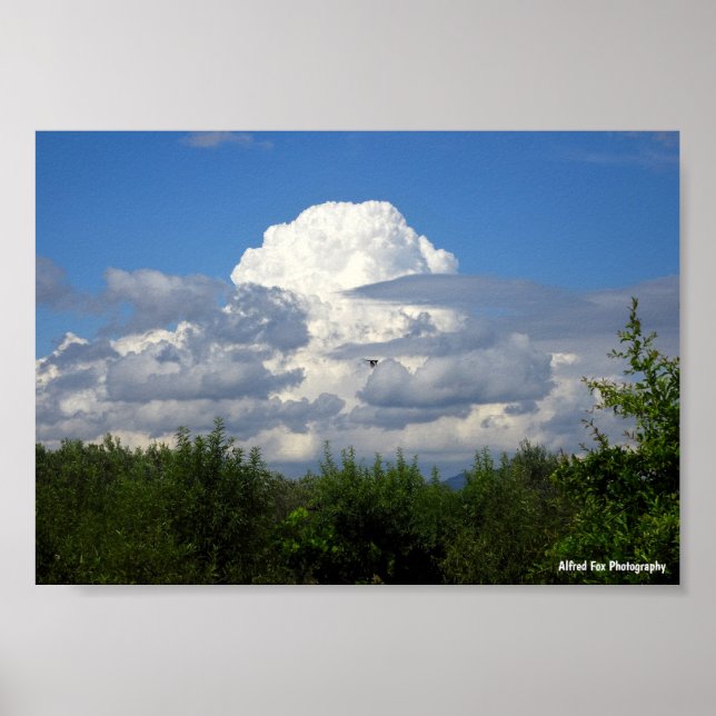 Póster Explosión de Nubes (Frente)