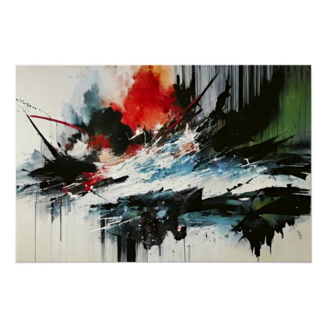 Póster Explosión Oceánica (Anverso)