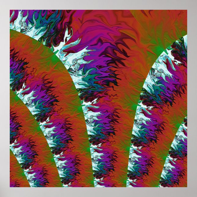 Póster Explosiones volcánicas. (Frente)