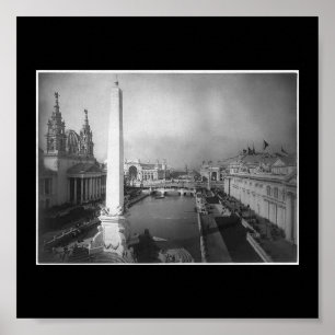 Póster Expo del mundo justo de poster 1893