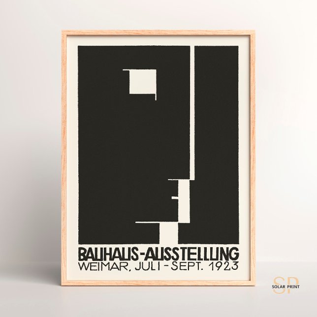 Póster Exposición artística moderna de Bauhaus Austellung (Subido por el creador)