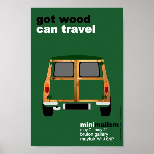 Póster Exposición clásica original de Mini Countryman (Frente)