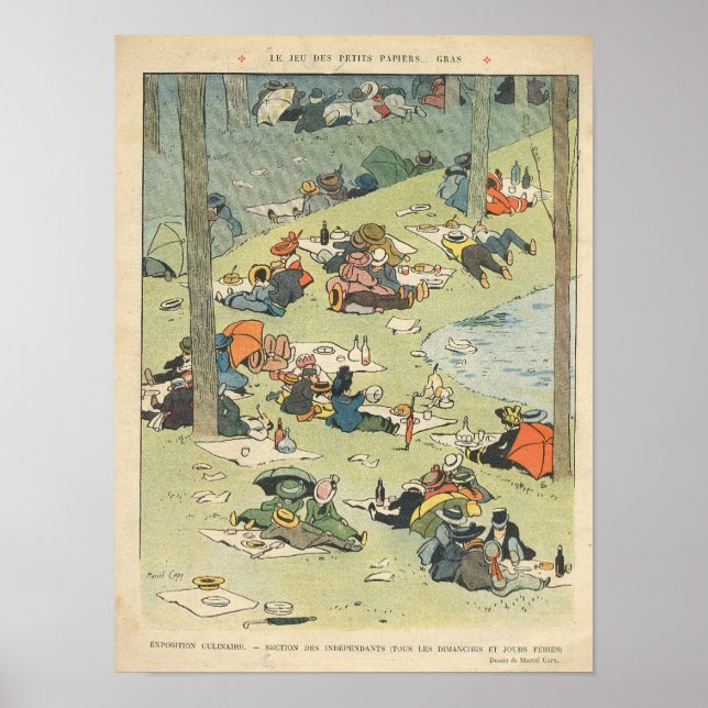 Póster Exposición de las artes culinarias (Frente)