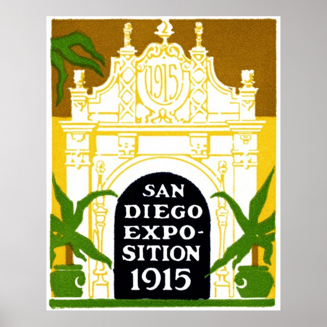 Póster Exposición de San Diego de 1915 (Frente)