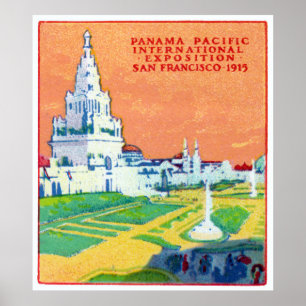 Póster Exposición de San Francisco de 1915