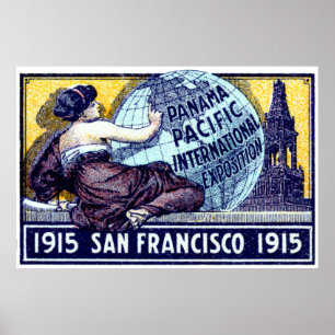 Póster Exposición de San Francisco de 1915