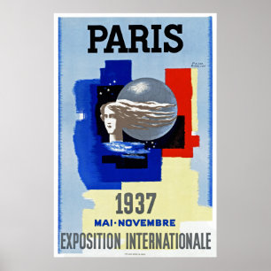 Póster Exposición del International de París
