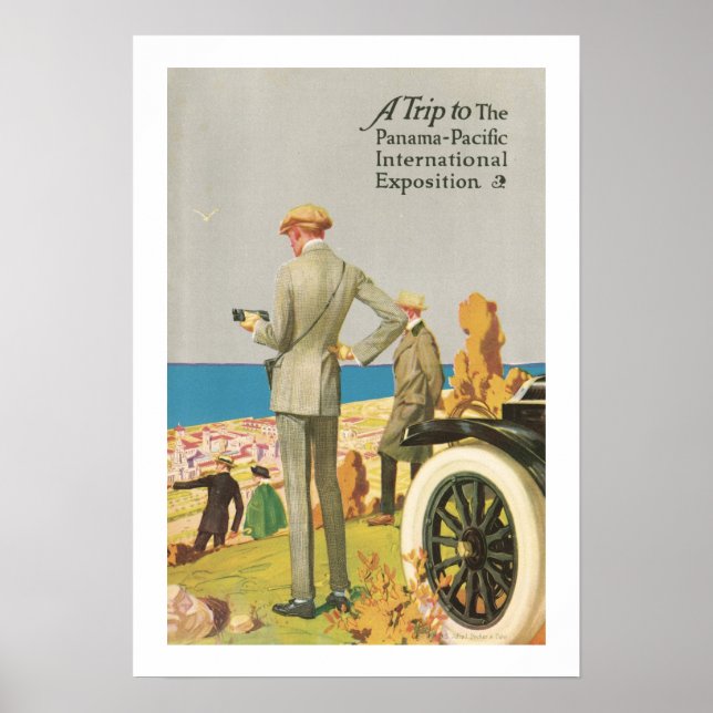 Póster Exposición del Pacífico de Panamá (Frente)