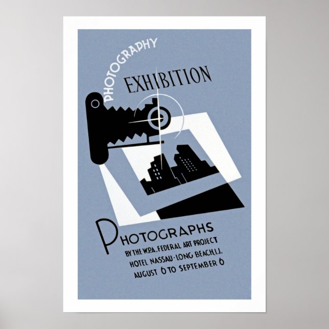 Póster Exposición fotográfica (Frente)