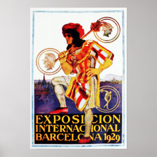 Póster Exposición internacional de Barcelona de 1929