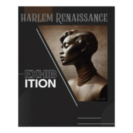 Póster Exposición Sofisticada del Renacimiento de Harlem