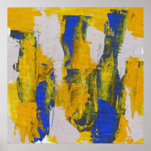 Póster Expresión abstracta #10 de Michael Moffa